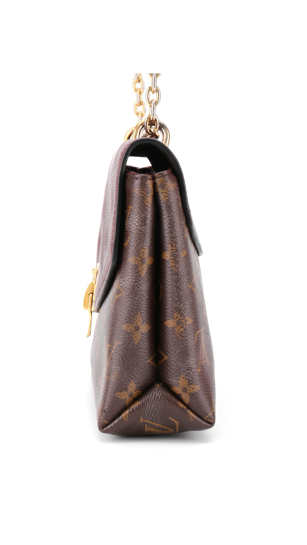 Louis Vuitton Saint Placide Chain Bag - Vinröd