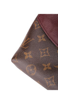 Louis Vuitton Saint Placide Chain Bag - Vinröd