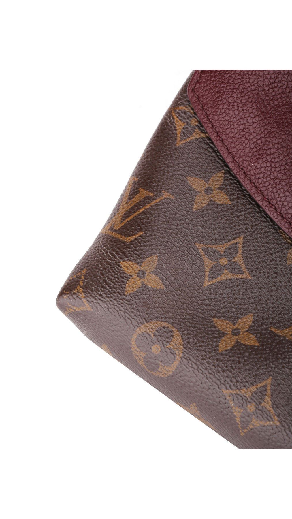 Louis Vuitton Saint Placide Chain Bag - Vinröd