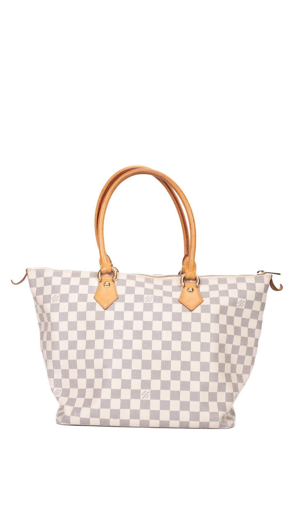 Louis Vuitton Saleya Handväska - Damier Azur
