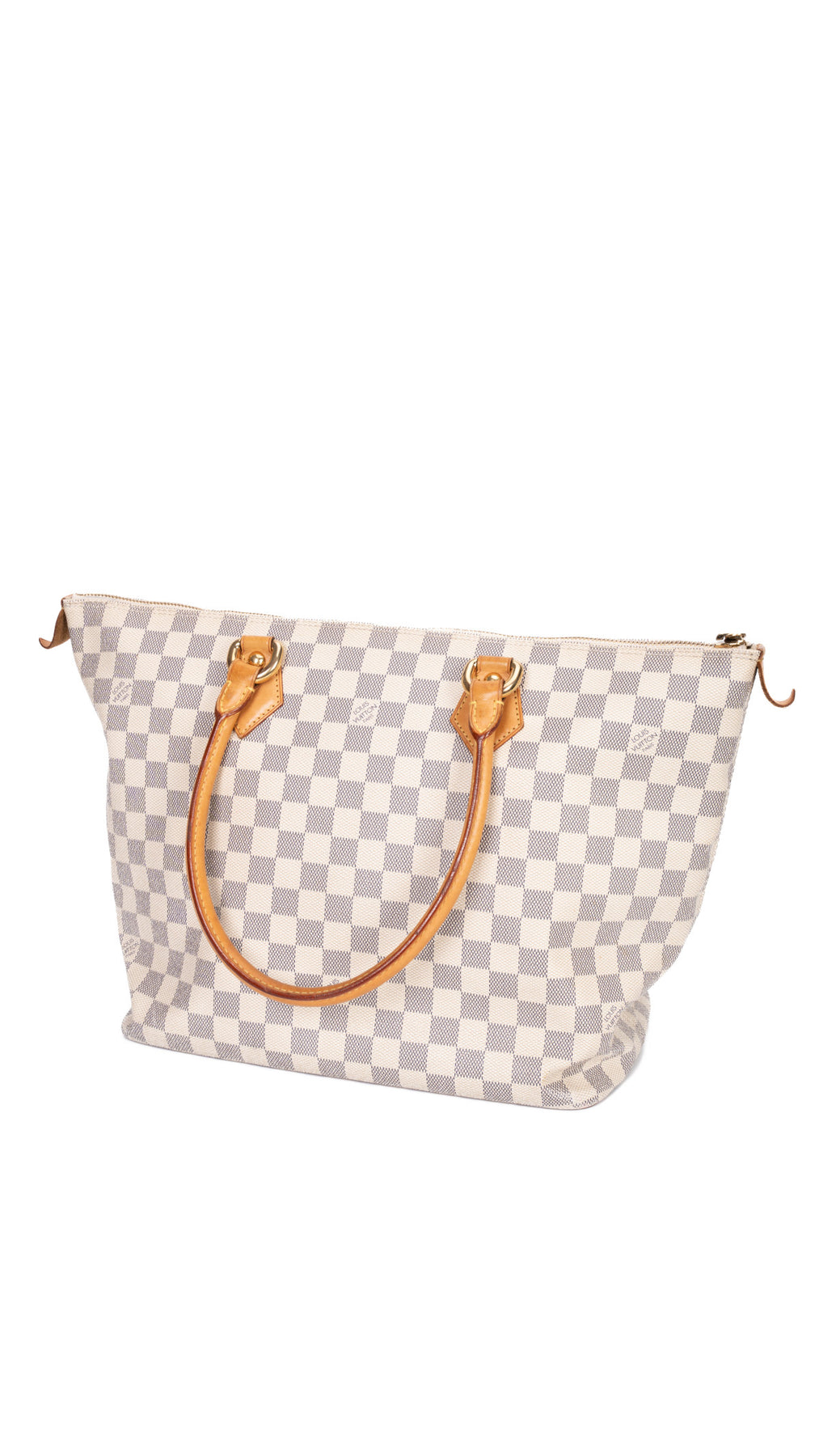 Louis Vuitton Saleya Handväska - Damier Azur