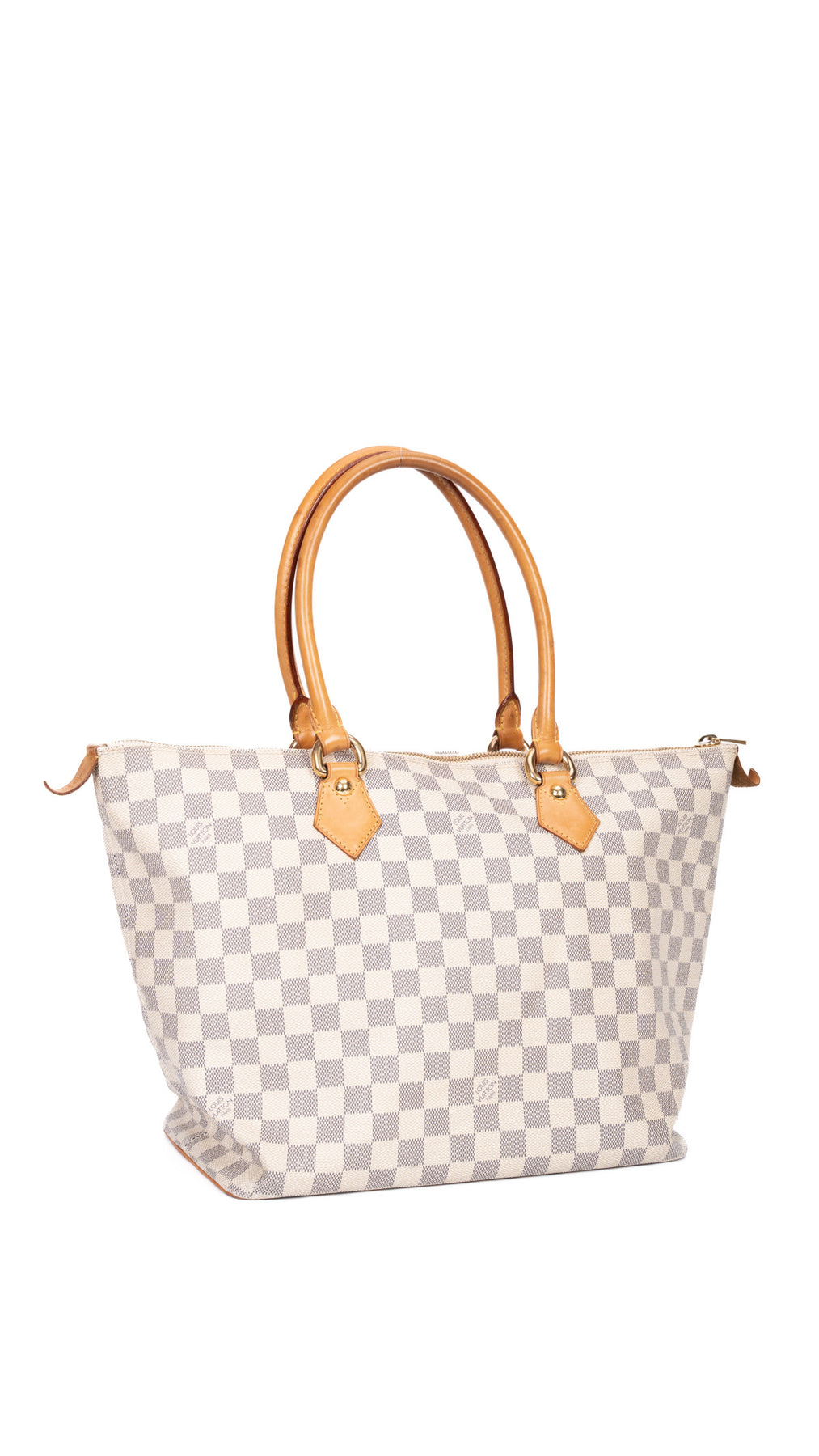 Louis Vuitton Saleya Handväska - Damier Azur