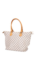 Louis Vuitton Saleya Handväska - Damier Azur