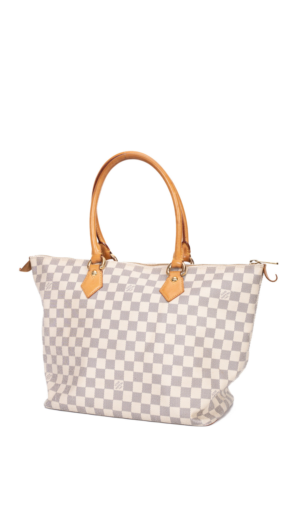 Louis Vuitton Saleya Handväska - Damier Azur