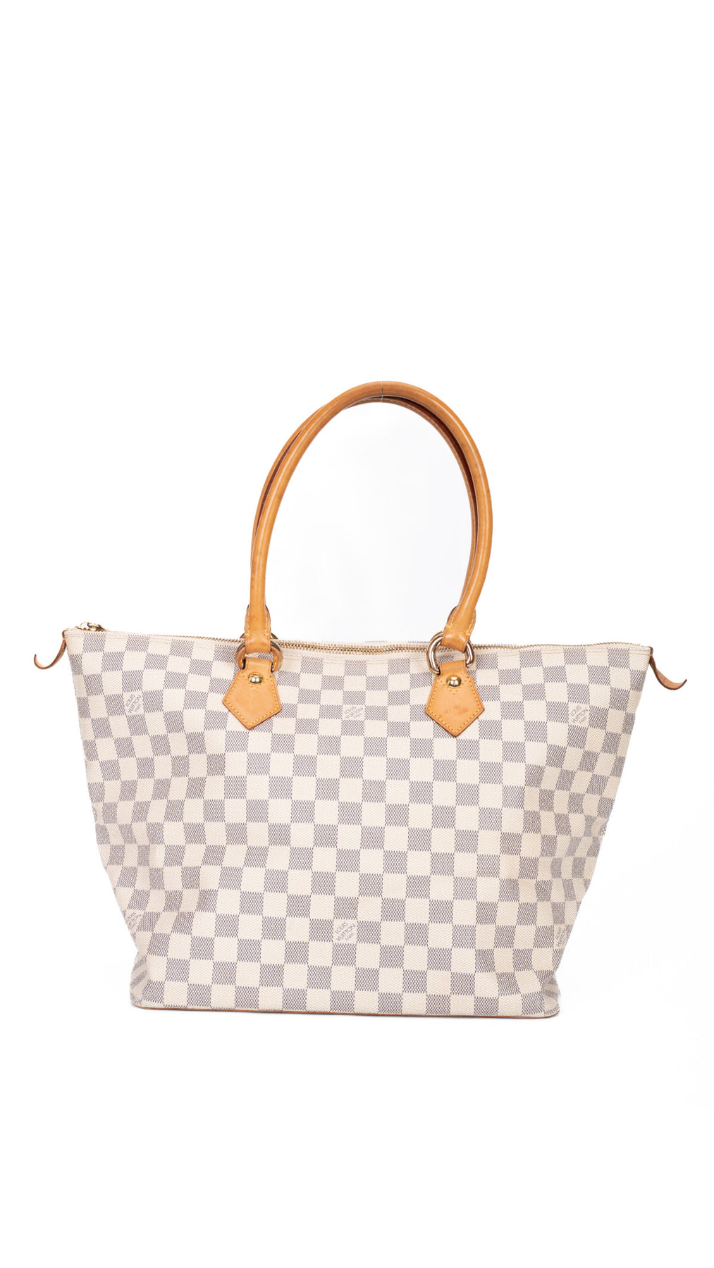 Louis Vuitton Saleya Handväska - Damier Azur