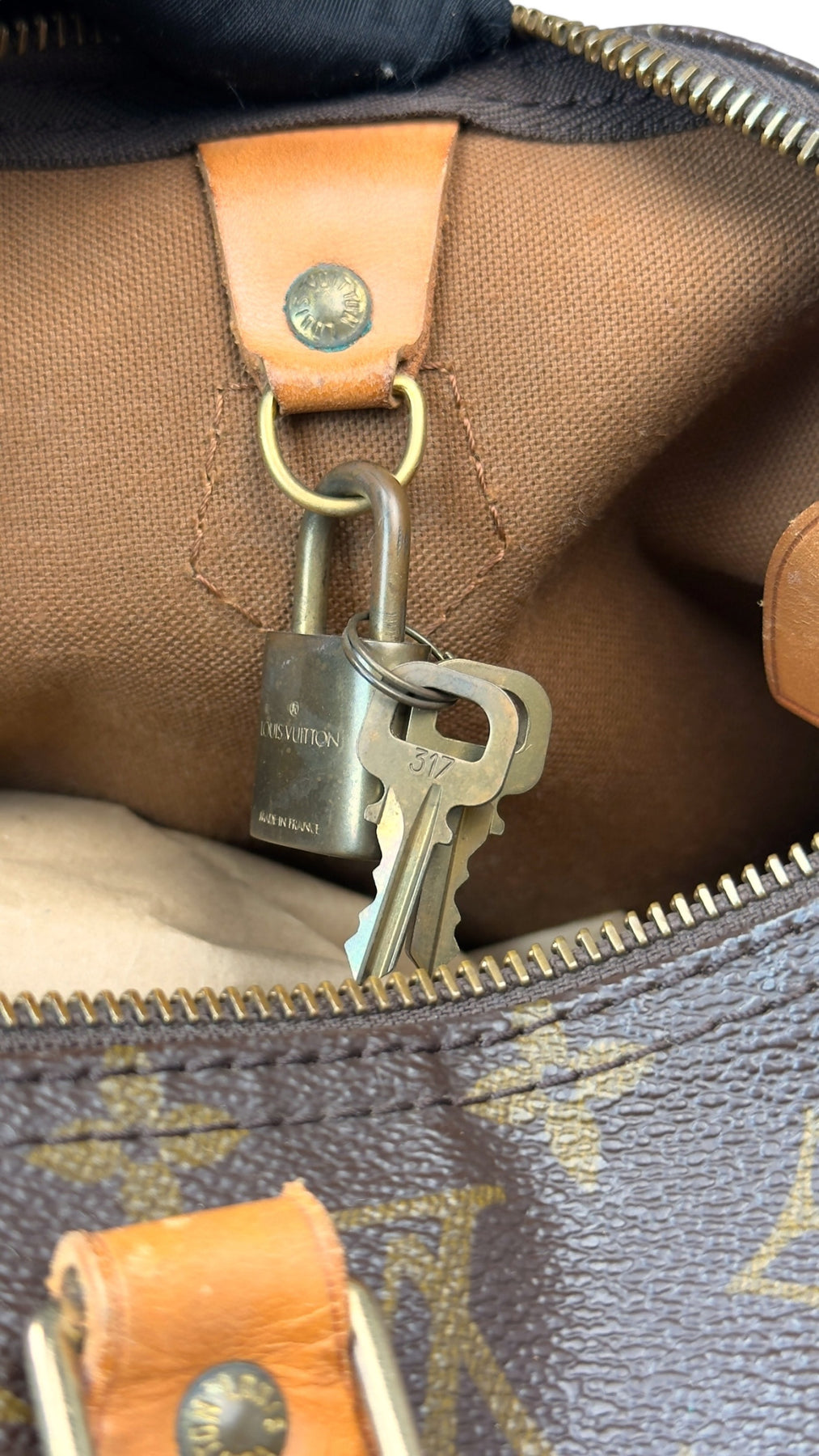 Louis Vuitton Speedy 40 - Brun