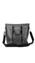 Louis Vuitton Tadao Damier Graphite Tote Bag - Svart