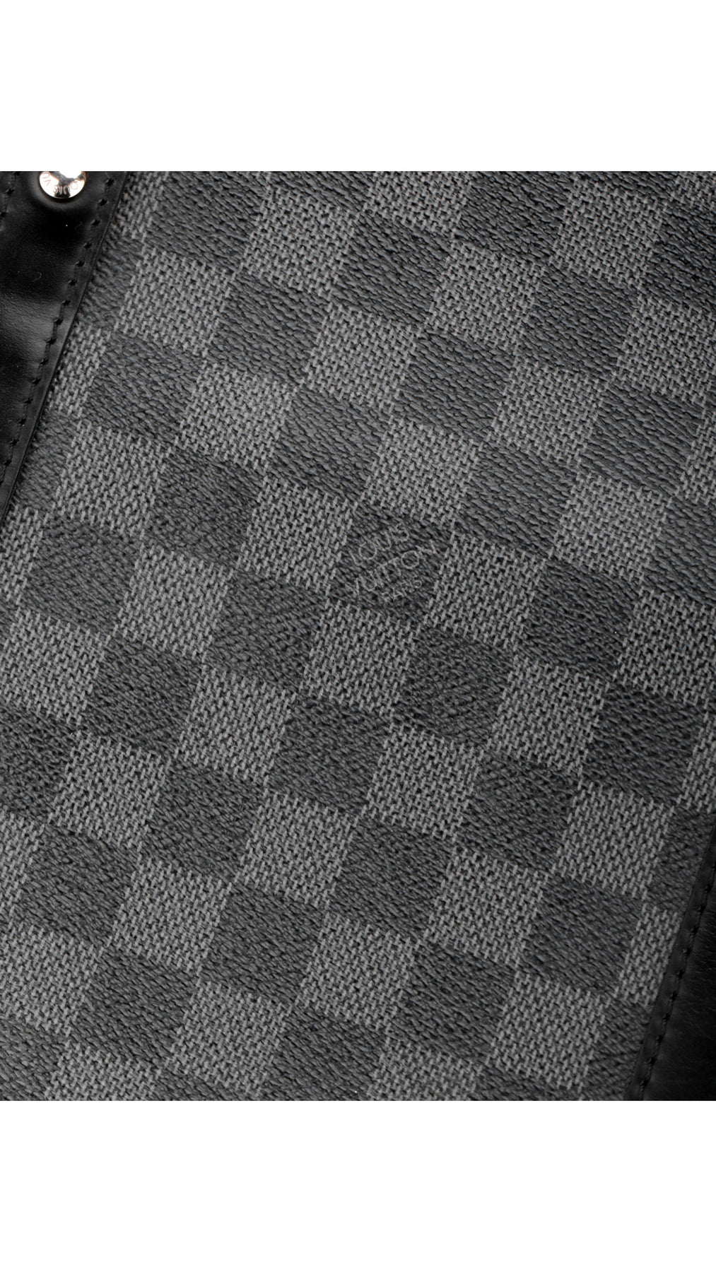 Louis Vuitton Tadao Damier Graphite Tote Bag - Svart