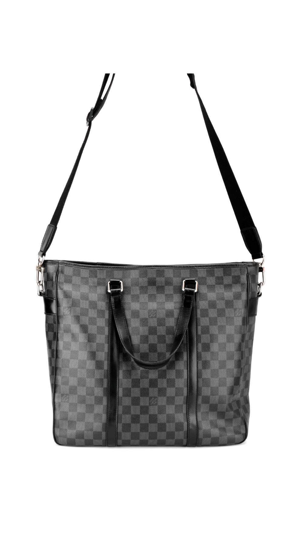 Louis Vuitton Tadao Damier Graphite Tote Bag - Svart