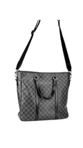 Louis Vuitton Tadao Damier Graphite Tote Bag - Svart