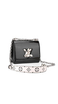 Louis Vuitton Twist PM Patent Axelväska - Svart