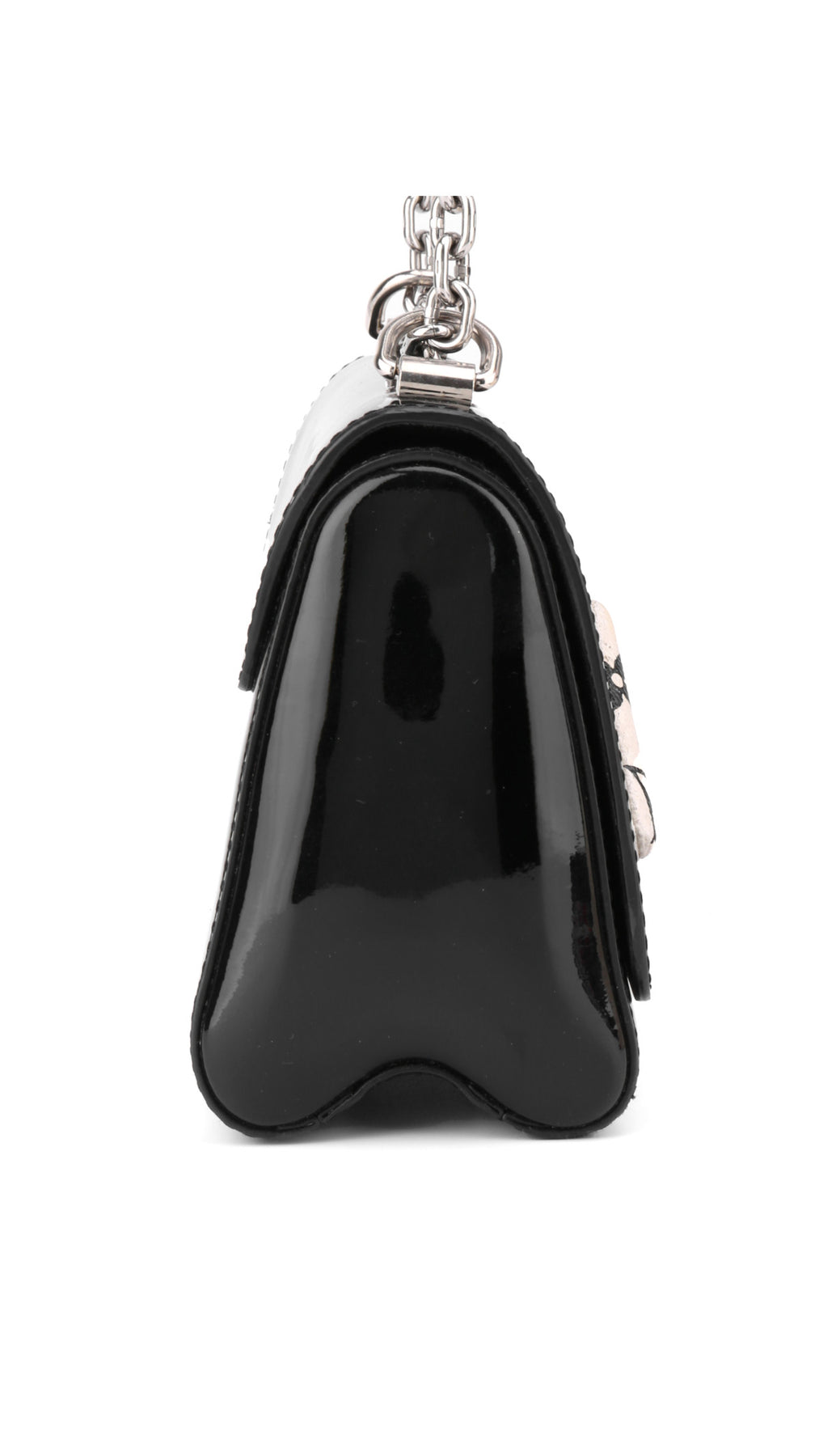 Louis Vuitton Twist PM Patent Axelväska - Svart