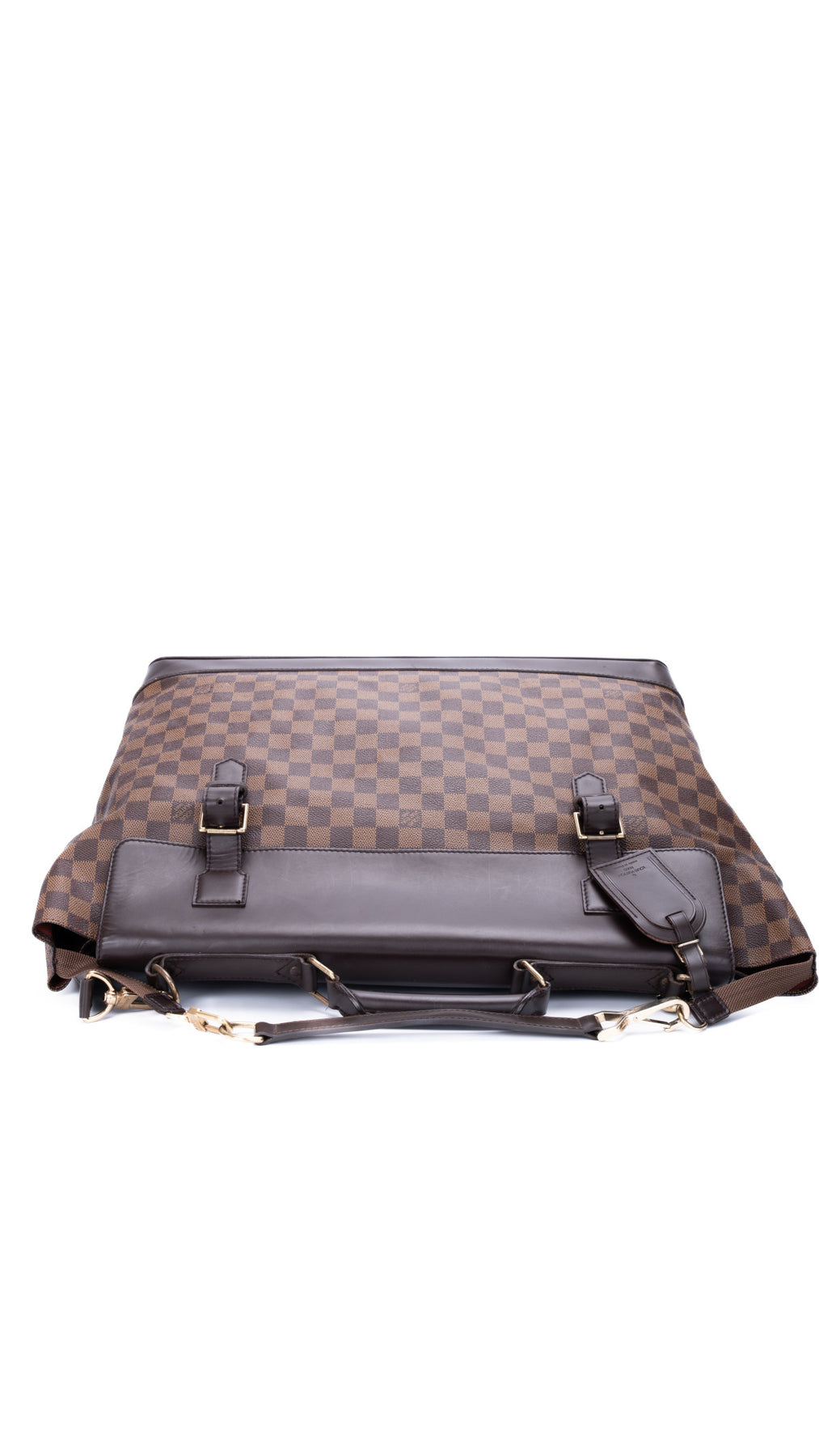 Louis Vuitton Damier Ebene Sac Chasse Hunting Bag - Brown