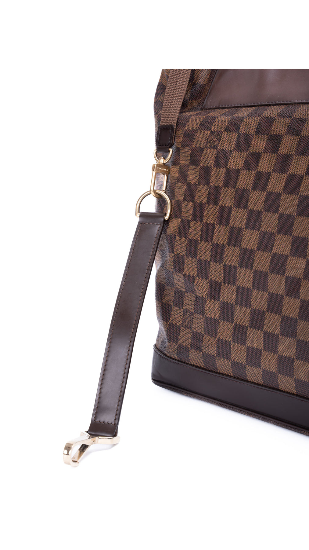 Louis Vuitton Damier Ebene Sac Chasse Hunting Bag - Brown