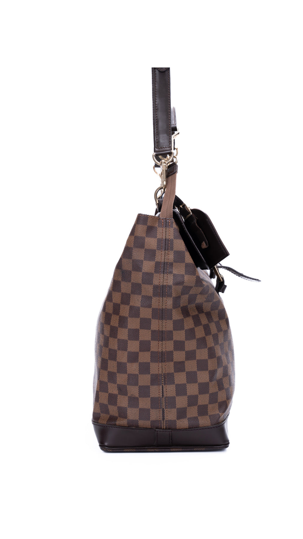 Louis Vuitton Damier Ebene Sac Chasse Hunting Bag - Brown