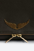 Rock Grained Leather - Military