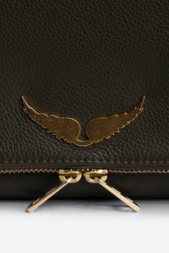 Rock Grained Leather - Military