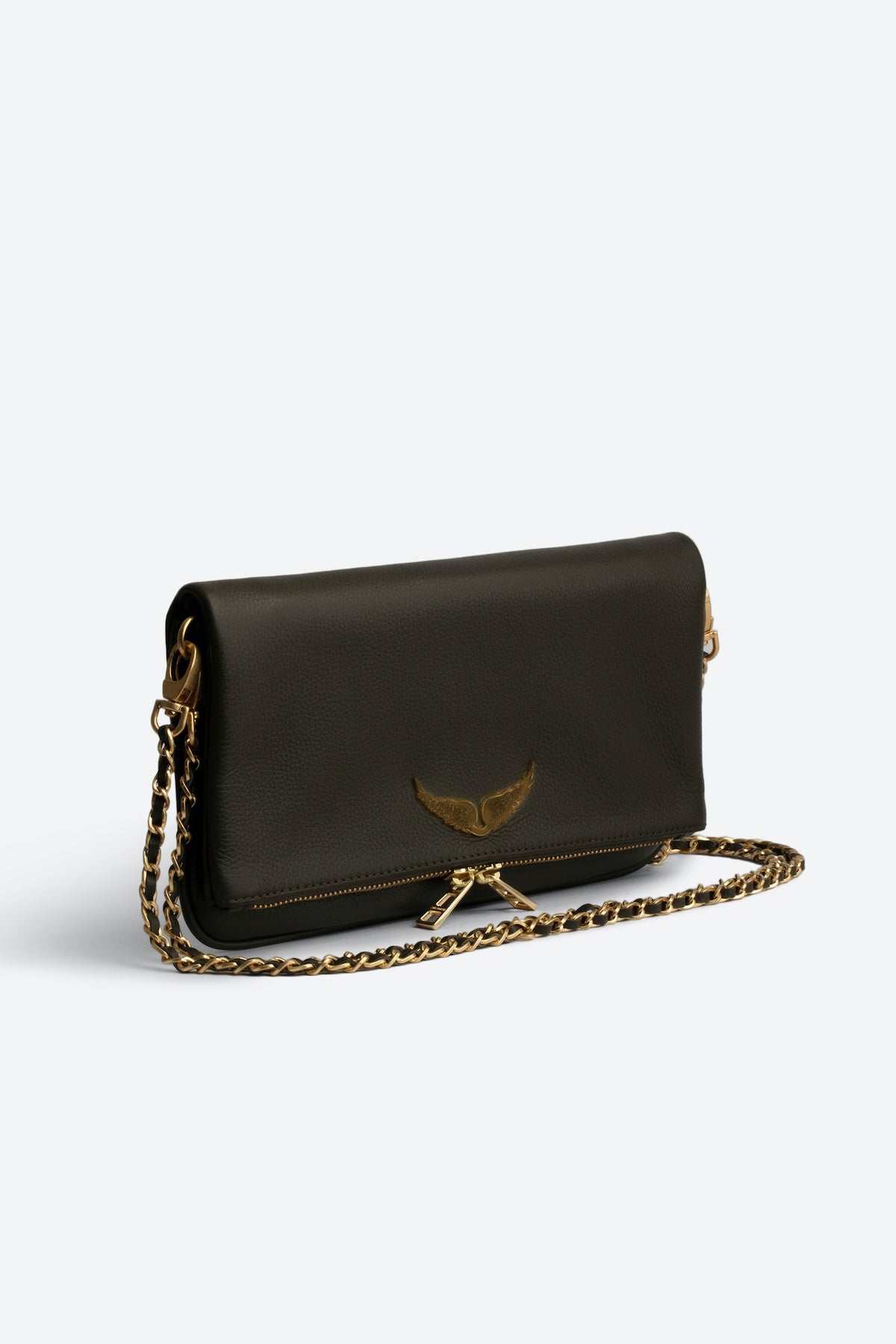 Rock Grained Leather - Military