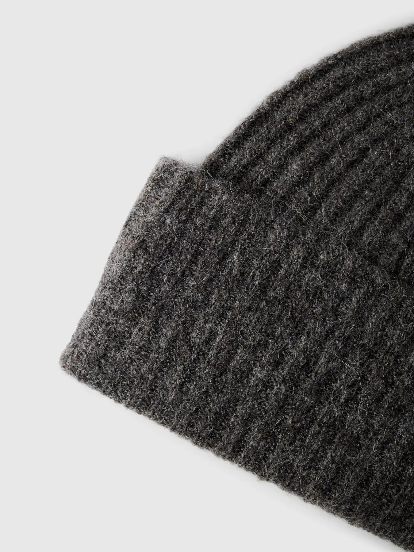 Selected Femme Lulu Mössa - Medium Grey Melange