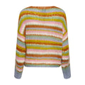 Rima Pool Knit Cardigan - Light Blue/Yellow/Rose