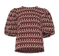 Shelly Blouse - Dusty Mahogany