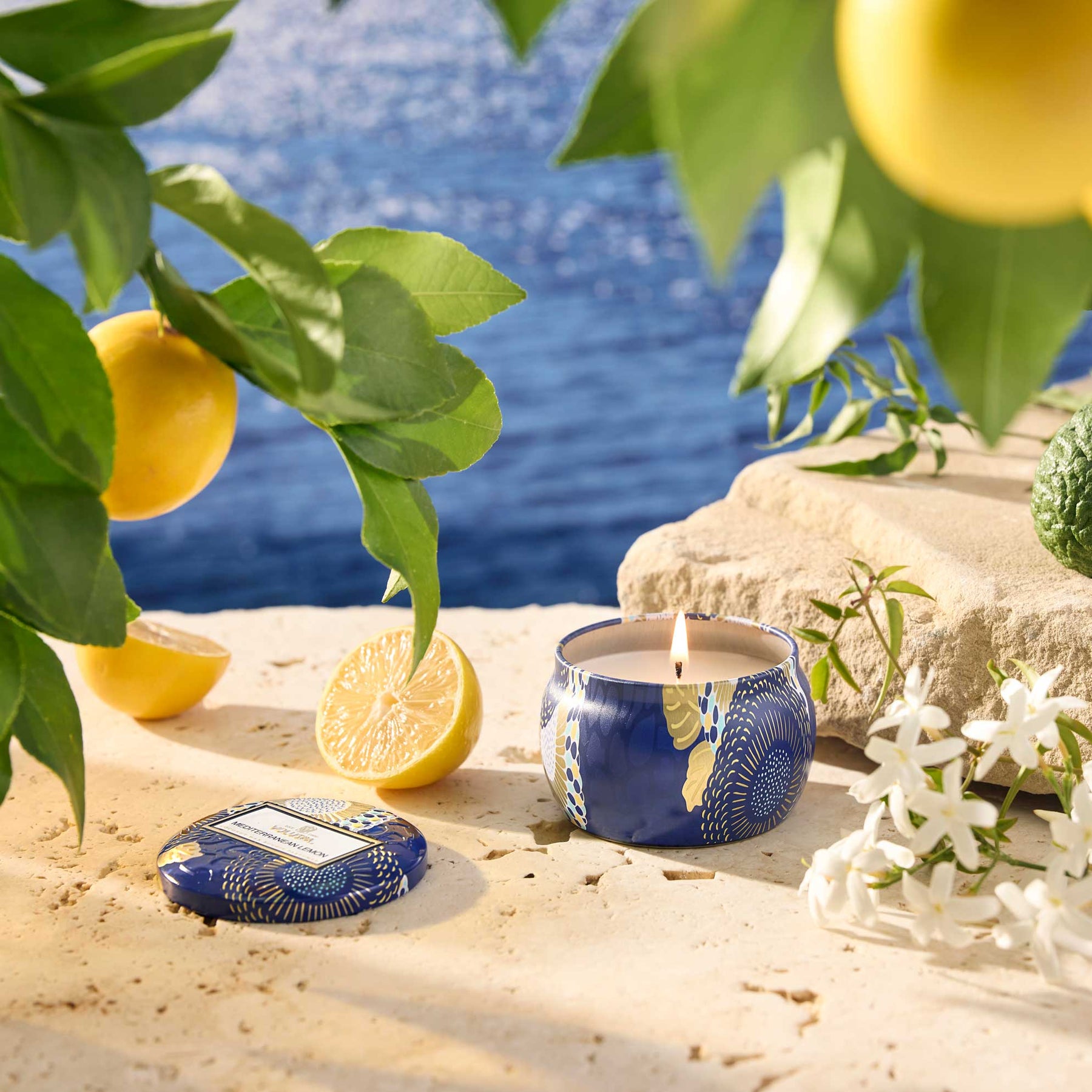 Mini Tin Candle - Mediterranean Lemon