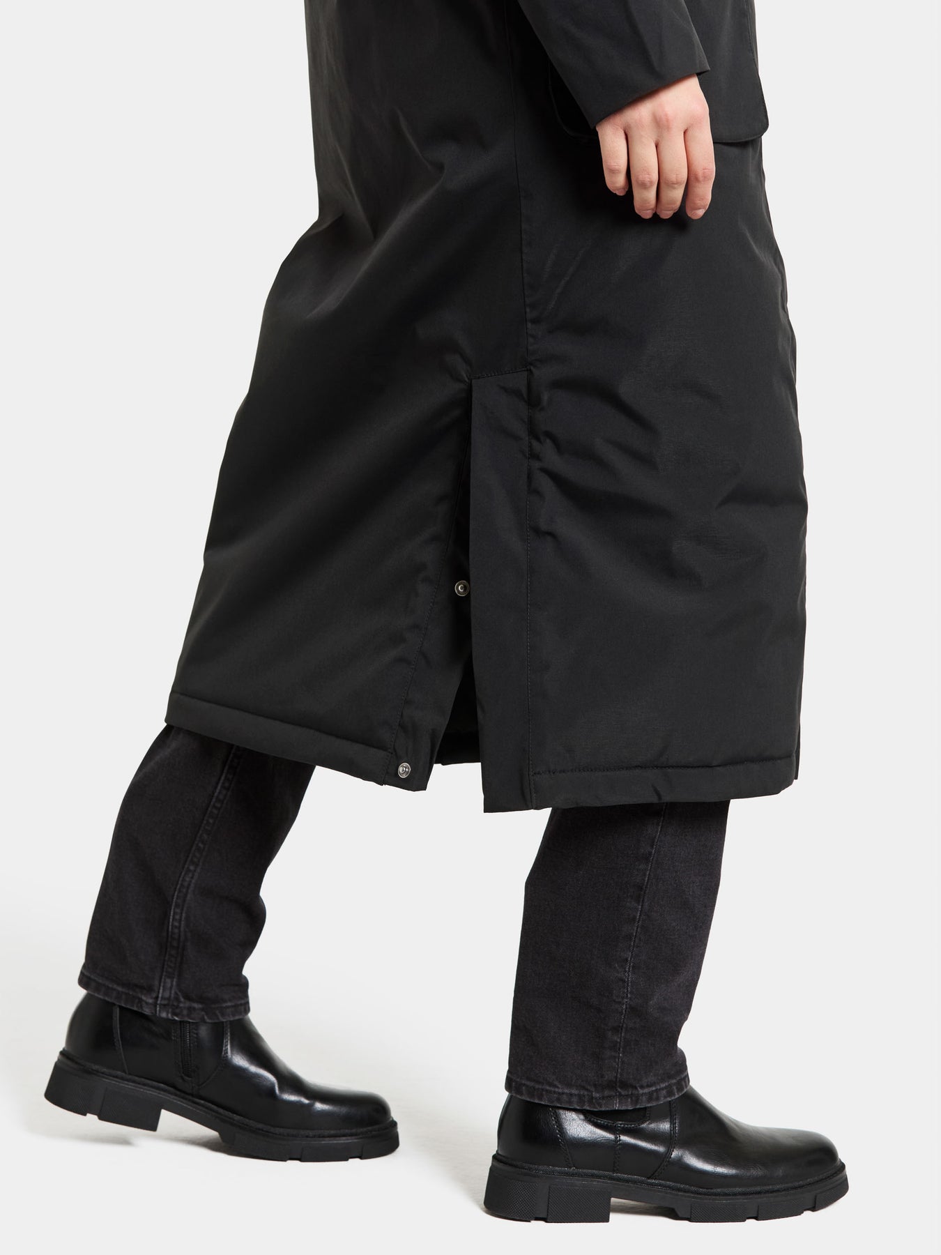 Melody Wns Parka Long - Svart