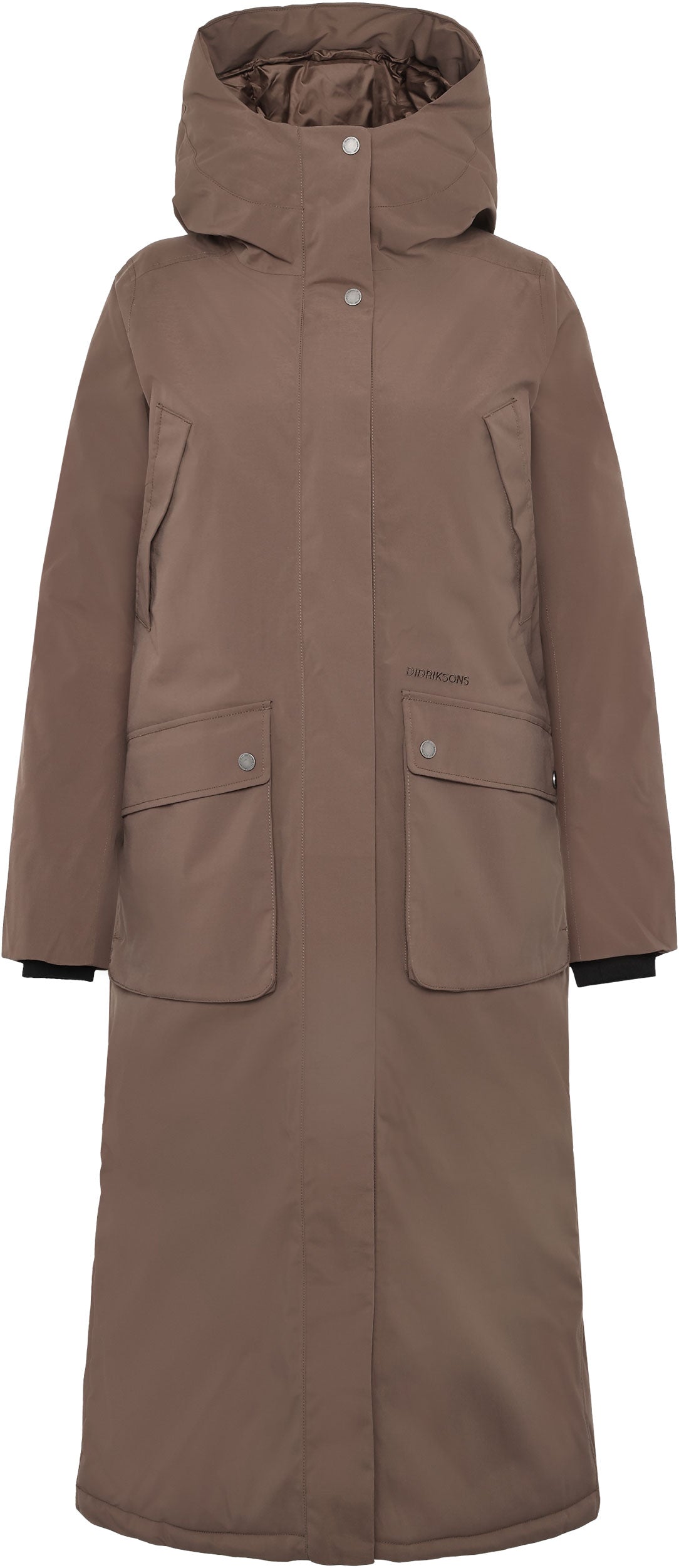 Melody Wns Parka Long - Mocha Brown