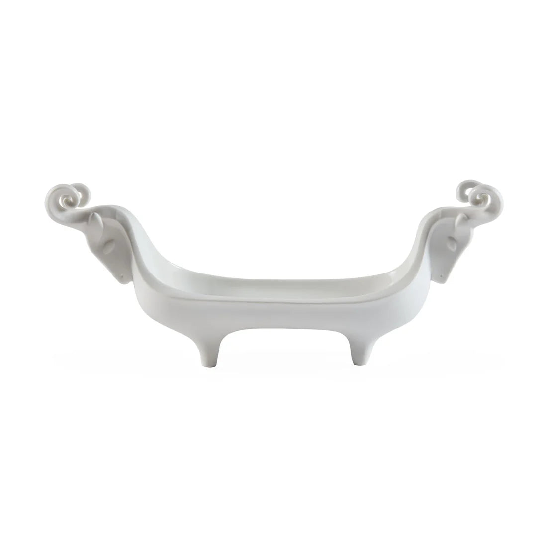 Menagerie Ram Bowl - Vit