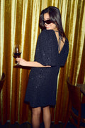 Pastis Short Dress - Black