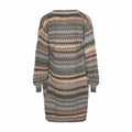 Noella Gio Stickad Kofta - Light Grey Mix
