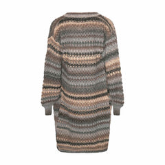 Gio Knit Cardigan - Light Grey Mix
