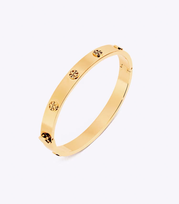 Miller Stud Hinge Bracelet - Tory Gold
