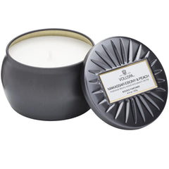Mini Tin Candle - Makassar Ebony & Peach