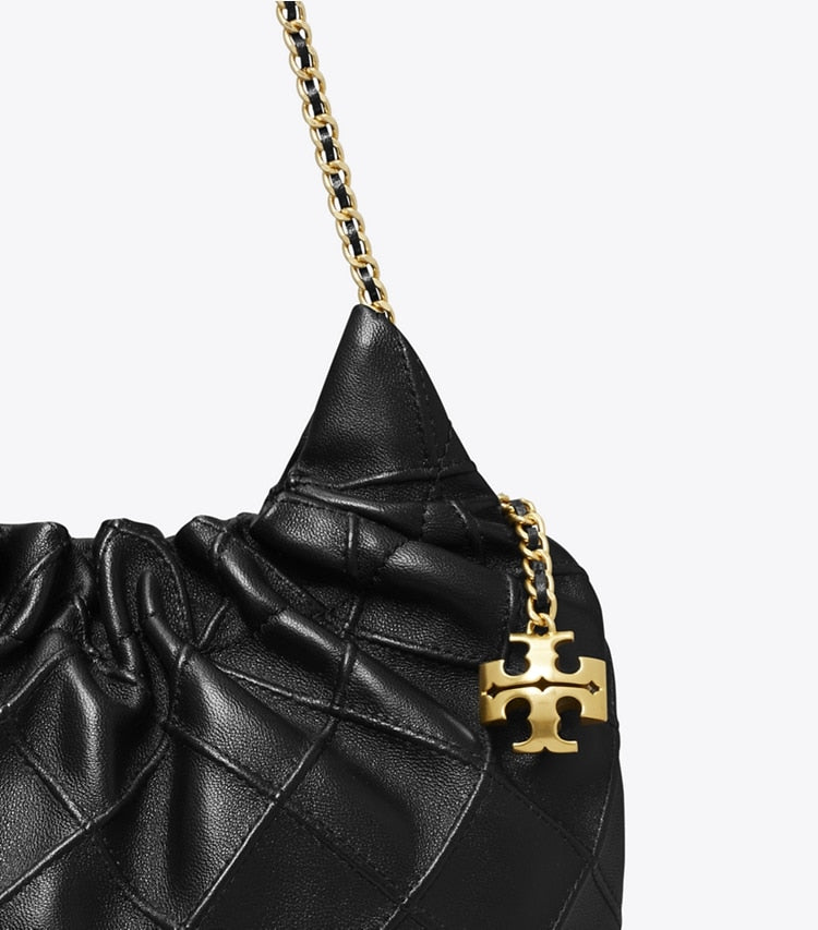 Fleming Mini Hobo Bag - Svart