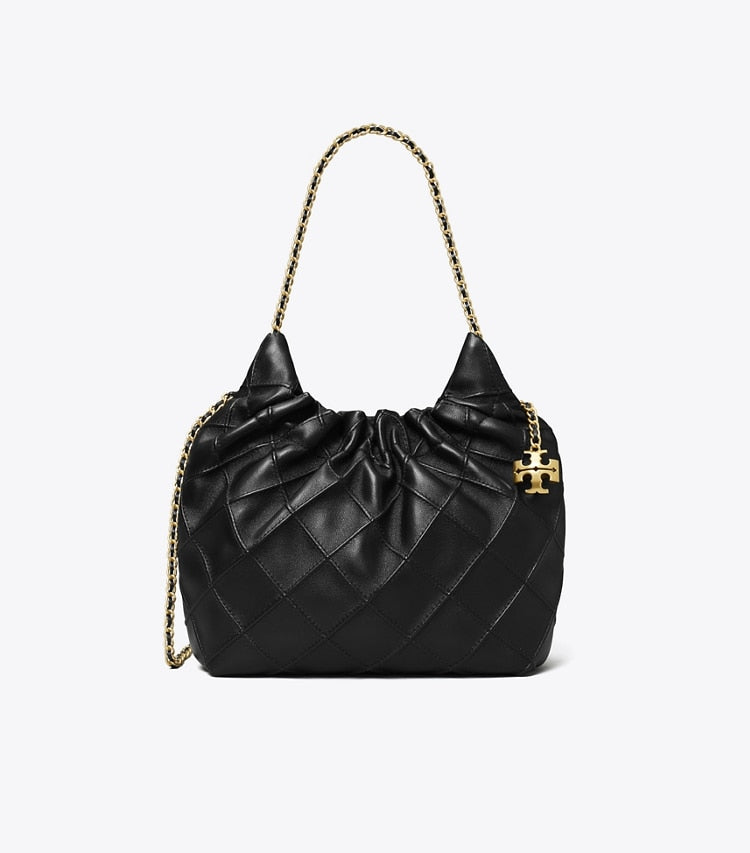 Fleming Mini Hobo Bag - Svart