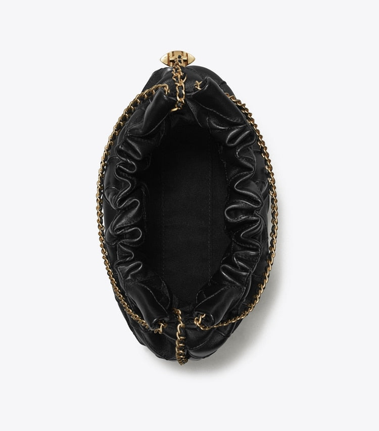 Fleming Mini Hobo Bag - Svart