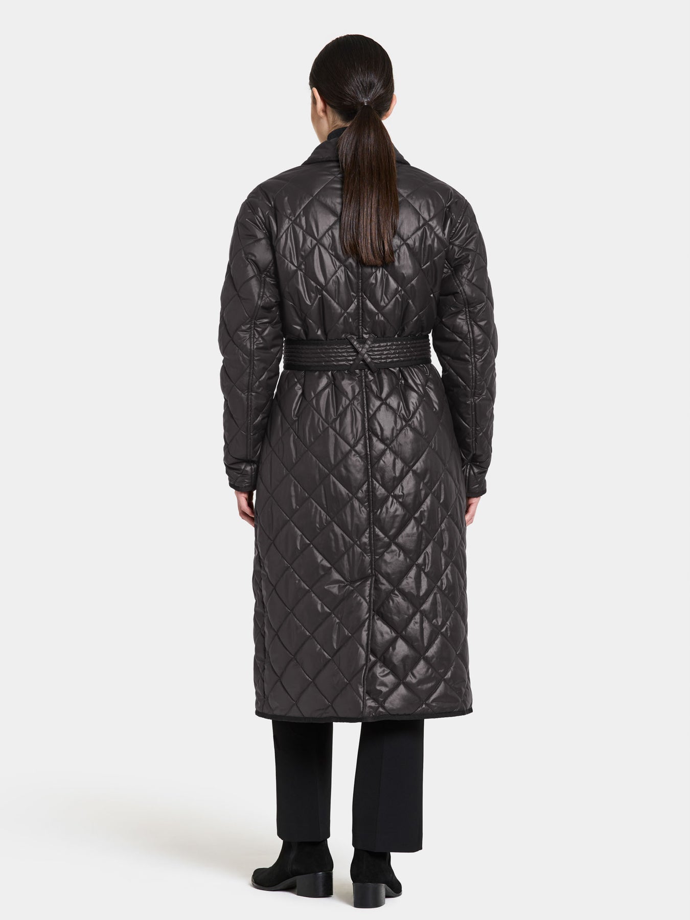 Didriksons Mirjam Coat Long - Svart