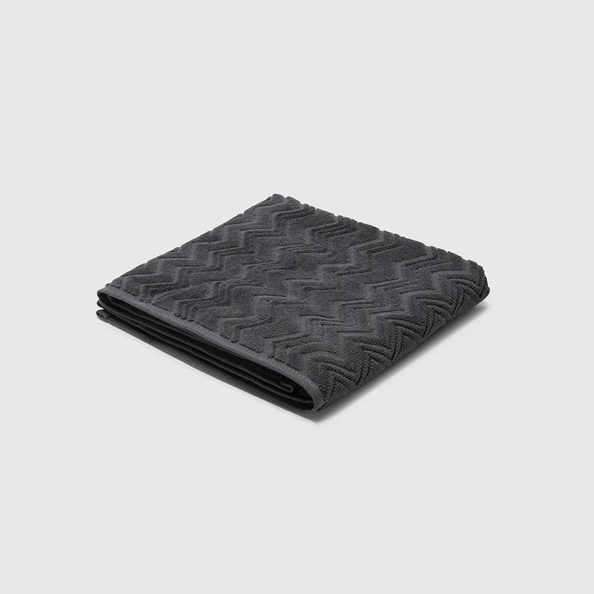 Chalk Hand Towel - Antracitgrå