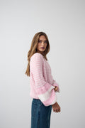 Kimba Knit - Rose Ivory Mix