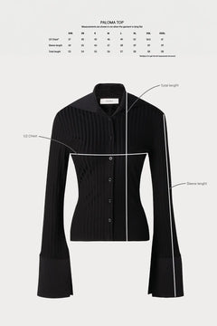 Paloma Top - Black