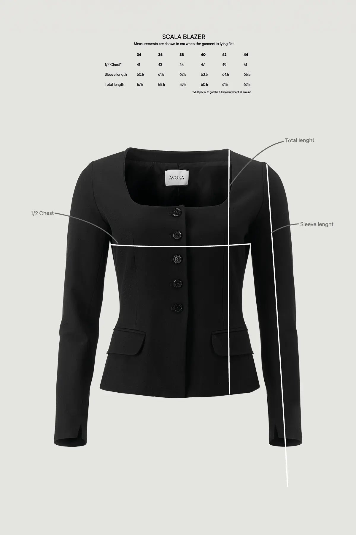 Scala Blazer - Black