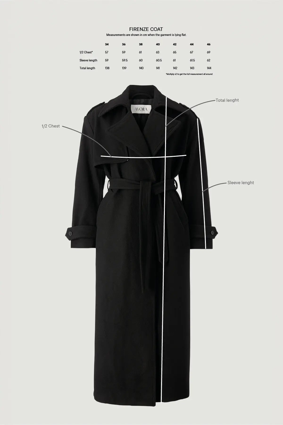 Firenze Coat - Black