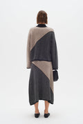 RancelIW Pullover - Mocha Grey/Black