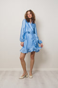 Linda Dress - Vista Blue
