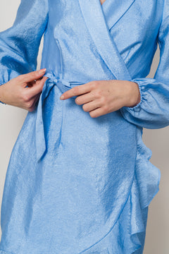 Linda Dress - Vista Blue