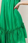 MoniqueCC Halterneck CropDress - Green