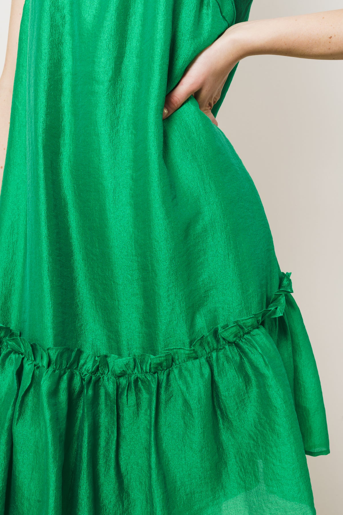 MoniqueCC Halterneck CropDress - Green