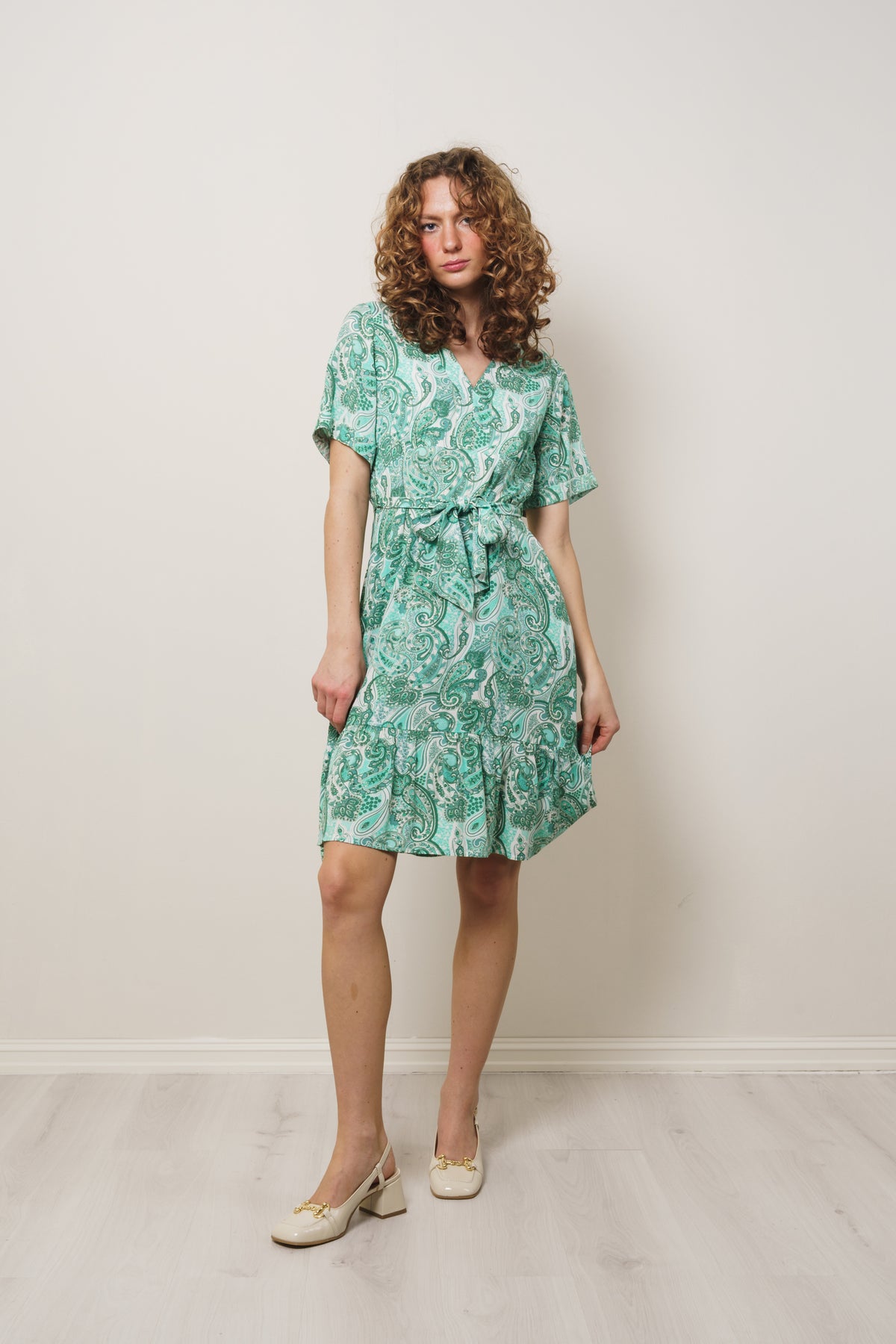Bridget Dress - Jade Green