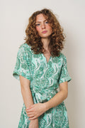 Bridget Dress - Jade Green